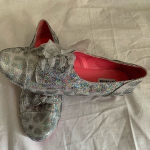 Not Rated Silver leopard Oxfords